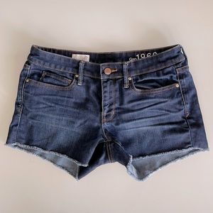 Gap 1969 summer cut offs jean shorts